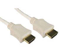 Pro Signal Cavo HDMI 4K UHD ad alta velocità con Ethernet, maschio a maschio, 1 m bianco