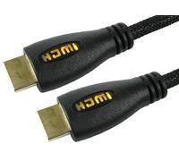 PRO SIGNAL Cavo HDMI High Speed con Ethernet e LED, 5m, Nero