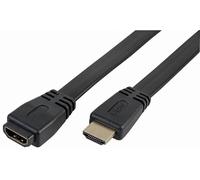 PRO SIGNAL Cavo HDMI High Speed, Maschio-Femmina, 3m, Nero