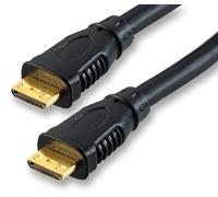 PRO SIGNAL Cavo HDMI Mini C Maschio-Maschio, 3m, Nero