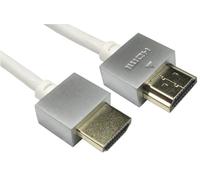 PRO SIGNAL Cavo HDMI Super Slim High Speed, Placcato Oro, 0.5m