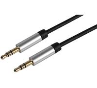 PRO SIGNAL Cavo Jack Stereo 3.5mm Slim con Teste in Alluminio, 2m