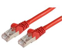 PRO SIGNAL - Cavo patch Cat6a LSOH SSTP RJ45 Ethernet, 0,2 m rosso