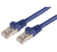 Pro Signal Cavo patch Ethernet Cat6a LSOH SSTP RJ45, 0,2 m, colore: Blu
