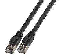 PRO SIGNAL - Cavo patch Ethernet STP Cat6a piatto, 10 m nero