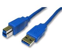 PRO SIGNAL Cavo USB 3.0 A a B, 5m, Blu