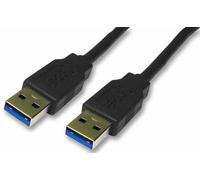 PRO SIGNAL - Cavo USB 3.0 da A maschio a A maschio, 3 m nero