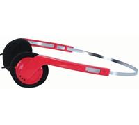 PRO SIGNAL - Cuffie stereo classiche in stile anni '80 - Rosse