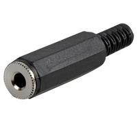 PRO SIGNAL Presa Jack Stereo Inline 3,5mm, Plastica