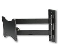 Pro Signal PSG03388 - Supporto da parete per TV a braccio singolo, inclinabile e girevole, schermo da 13" a 27"