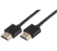 Pro Signal PSG04070 - Cavo HDMI con Ethernet, maschio-maschio, connettori ABS, 0,75 m, colore: Nero