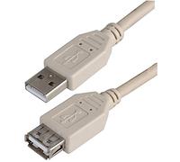 Pro Signal PSG91434 - Cavo USB 2.0 A maschio a femmina, 1 m, colore: Grigio