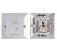 Pro Signal PSG91589 - Presa singola RJ45 Cat5e, 1 pezzo, colore: Bianco
