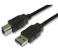 Pro Signal PSG91610 - Cavo USB 3.0 A maschio a B maschio, 0,5 m, nero
