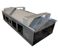 Pro Smoke Masterbuilt Gravity Series - Kit coperchio di protezione del collettore di calore e supporto per vaschetta antigoccia (Masterbuilt 1050/1150)