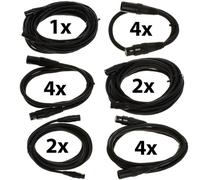 pro snake DMX Cable 5 pin TPD XL Bundle