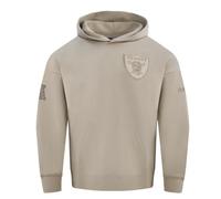 PRO Standard Felpa con Cappuccio da Uomo NFL Las Vegas Raiders Neutral Pull Over Taupe M