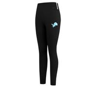 PRO Standard Legging NFL Detroit Lions Retro Classics da Donna, Nero, 2XL