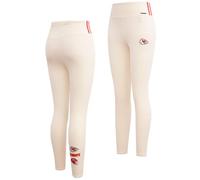 PRO Standard Leggings da Donna NFL Kansas City Chiefs Retro Classics Eggshell 2XL