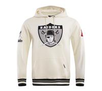 PRO Standard NFL Las Vegas Raiders Retro Classics Pull Over Felpa con Cappuccio Eggshell/Black 3XL