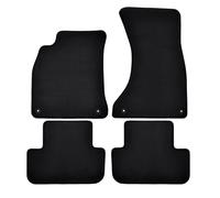 Pro Tappetini Per Audi A4 B9 2015-2023 4-Pcs Su Misura In Velluto Nero