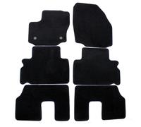 Pro Tappetini Per Ford S-Max Dal 2016 6-Pcs Su Misura In Velluto Nero Pro