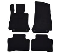 Pro Tappetini Per Mercedes GLC C253 / X253 2015-2022 Su Misura In Velluto Nero