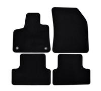 Pro Tappetini Per Opel Grandland X Dal 2017 4-Pcs Su Misura In Velluto Nero