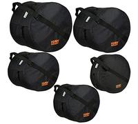 Pro Tec Heavy Ready - Set borsa per batteria Standard 2 Nero