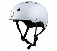 Pro-Tec Helmet Prime Casco Skateboard Unisex Adulto, Unisex - Adulto, Bianco (White), XS-S