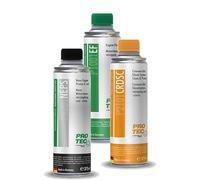 PRO TEC Nano Engine Protect & Seal 375 ml. + PRO TEC Engine Flush 375 ml + PRO TEC Common-Rail Diesel System Clean & Protect 375 ml P2101