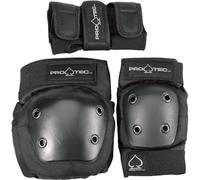 Pro-Tec Pads Street Gear Junior Set Di Protezione 3 Pezzi Nero S Youth