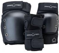 Pro-Tec Protezioni sportive Treet Adult 3-Pk Pad Et Open 1908 S Nero