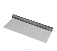 pro.tec Rete Metallica in Rotolo da 5m Maglia Quadrata 6,3 x 6,3 mm Filo Argentato Rete Alta 1m per Recinzione Giardino Supporto Piante e Protezione Animali - 1 Rotolo