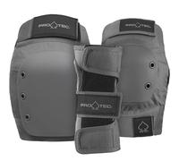 Pro-Tec Street Gear Set Protezioni Skate Da Schiena Aperta 3-Pack Grigio