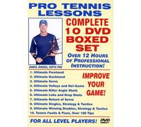 Pro Tennis Lessons Complete 10 DVD Boxed Set, Starring Renowned USPTA Pro James Jensen: Includes over 12 Hours of