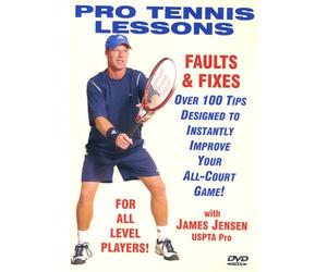 Pro Tennis Lessons "Ultimate Faults & Fixes", Over 100 Tips designed to Instantly improve your all court game!
