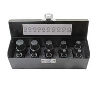 Pro US di Bergen B1356 - Set di chiavi a brugola esagonale da 4mm a 19mm, set di 10