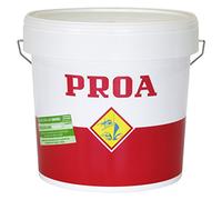Proa. PITTURA PLASTICA OPACA SETA ANTIMUFFA PROA CARRAL. 10 litri.