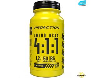 Proaction Fitness Amino Bcaa 4:1:1- 250 cpr Aminoacidi ramificati con carnitina
