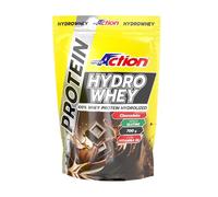 ProAction Protein Hydrowhey, Proteine idrolizzate del siero del latte per lo Sviluppo e il Recupero muscolare, Gusto Cioccolato, 20 Utilizzi, Busta da 700g
