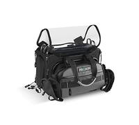 PROAIM Audio Cine Cube Bag per mixer audio e ricevitori wireless | Borsa mixer audio con parte superiore in TPU trasparente, accesso a 6 lati, divisori, passacavi, tracolla e maniglia.