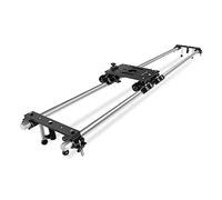 PROAIM Polaris DL-PLRS-4P - Carrello portatile per videocamere e videocamere, con binario da 2,4 m e supporto Mitchell integrato, carico utile fino a 200 kg