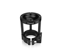 PROAIM Riser per telecamera - Base Euro/Elemac con ciotola da 100 mm per Dolly Cinema e Bazooka. Riser di altezza 7" per testa fluida e attrezzature (BA-267-00)
