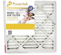 Proairtek AF16161M13SWH - Filtro dell'aria MERV 13, modello 16 x 16 x 1, ideale per chi vuole aria pulita e nitida nella propria casa; cattura particelle microscopiche trasportate dall'aria senza