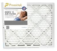 Proairtek AF18201M11SWH - Filtro dell'aria MERV 11, modello 18 x 20 x 1, ideale per chi vuole aria pulita e nitida nella propria casa; cattura particelle microscopiche trasportate dall'aria senza