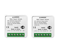 proAMEDEN Interruttore intelligente Wi-Fi 16A Mini Smart Switch Wi-Fi, modulo interruttore, app Tuya/SmartLife, compatibile con Alexa, Google Home (2)