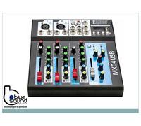 PROAUDIO MX04USB Mixer audio 4 in - 2 out. Lettore MP3, Bluetooth. Uscita cuffie