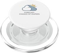 Probabilità di previsione del tempo per i nuovi genitori dei pannolini PopSockets PopGrip per MagSafe