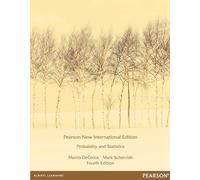 Probability and Statistics: Pearson New International Edition